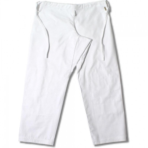 Spodnie do Judo bawełniane białe