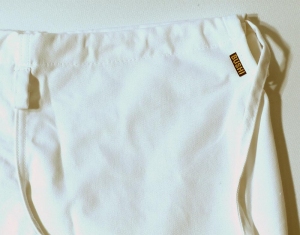 Spodnie do Judo bawełniane białe