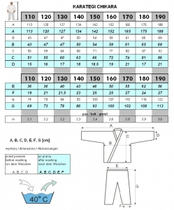 Karategi Chikara 10oz 110-190cm