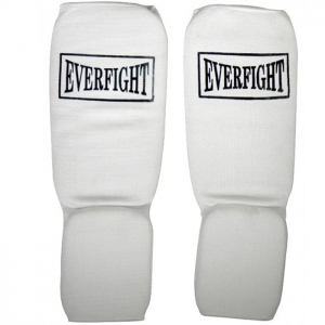 Ochraniacz elastyczny goleń-stopa Everfight biały